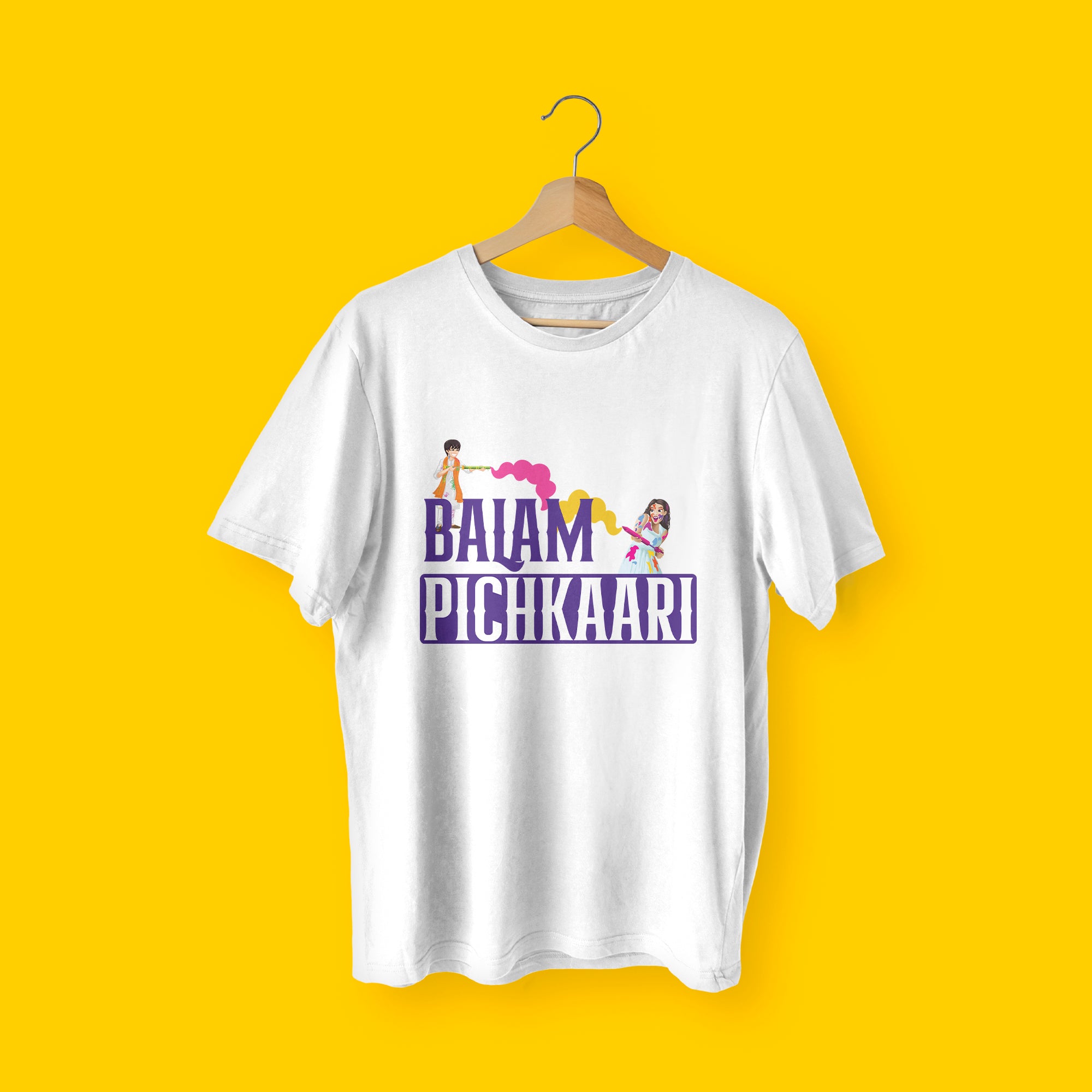 JHILMIL BOLLYWOOD STYLE HOLI T-SHIRT - PACK OF 3