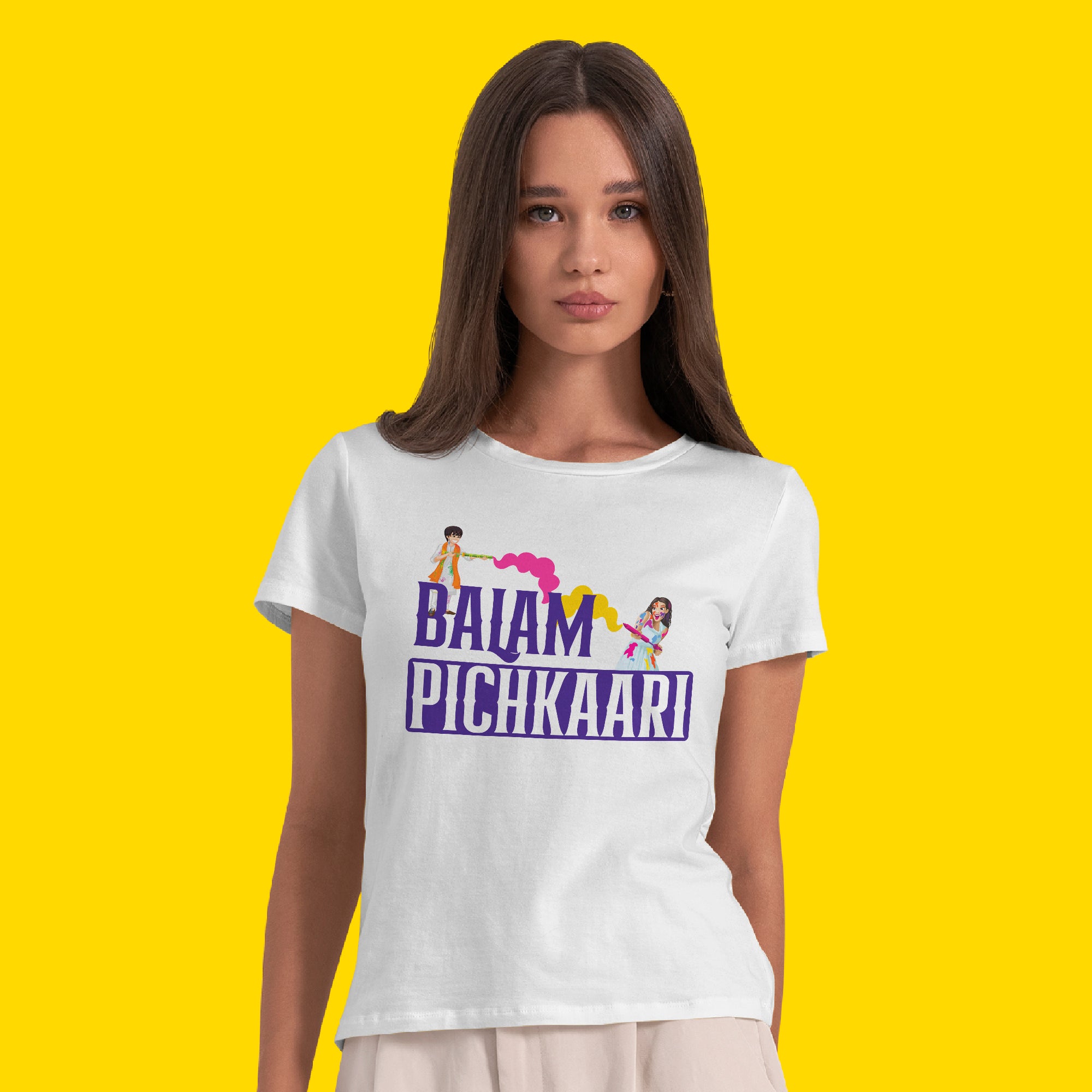 JHILMIL BOLLYWOOD STYLE HOLI T-SHIRT - PACK OF 3