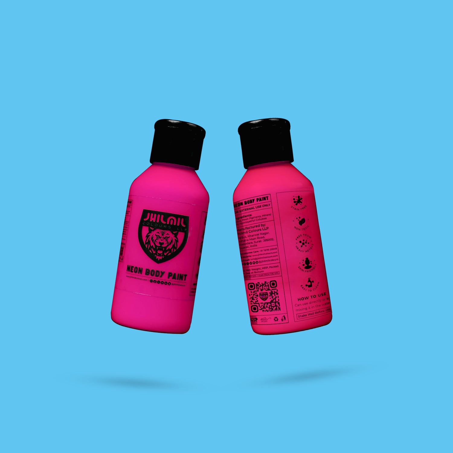 NEON PAINT (PACK OF 2 X 100 ML)
