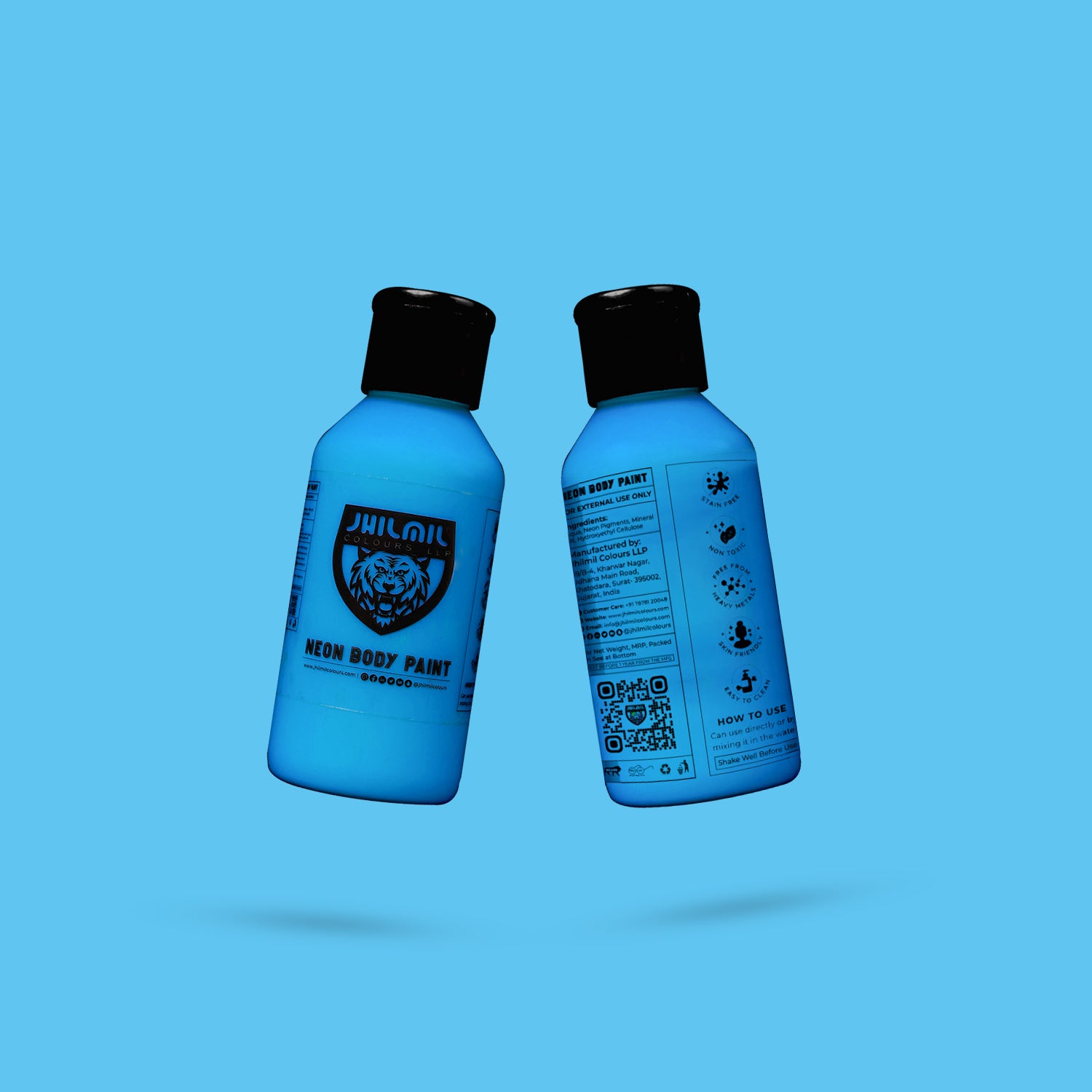 NEON PAINT (PACK OF 2 X 100 ML)