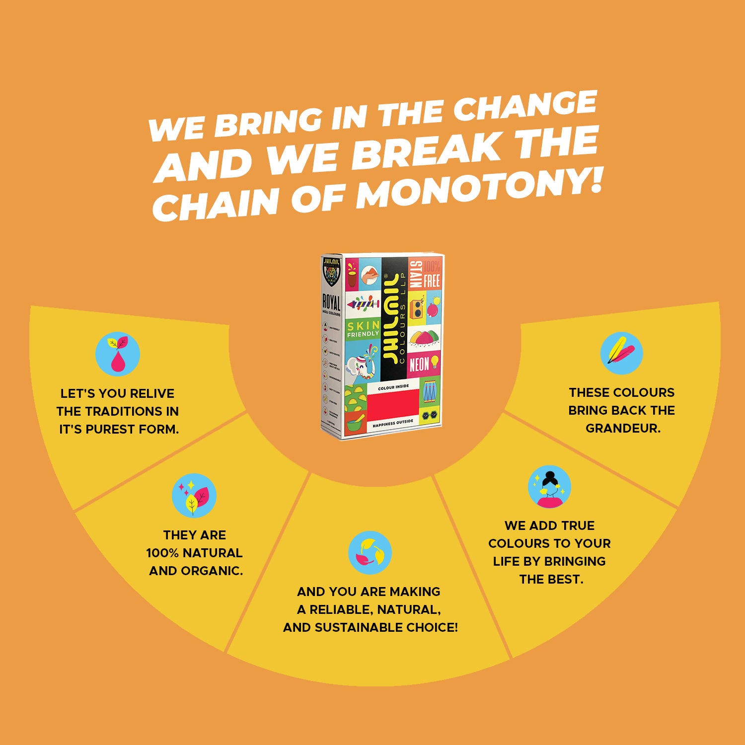 ROYAL HOLI COLOURS - 1KG