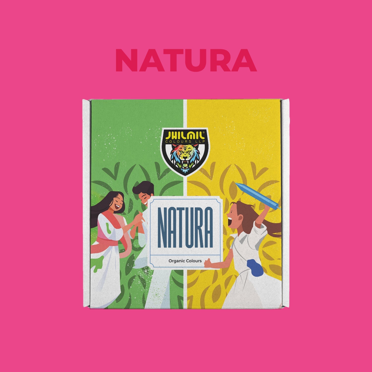 NATURA GREEN & YELLOW 200 GM - (2 X 100GM)