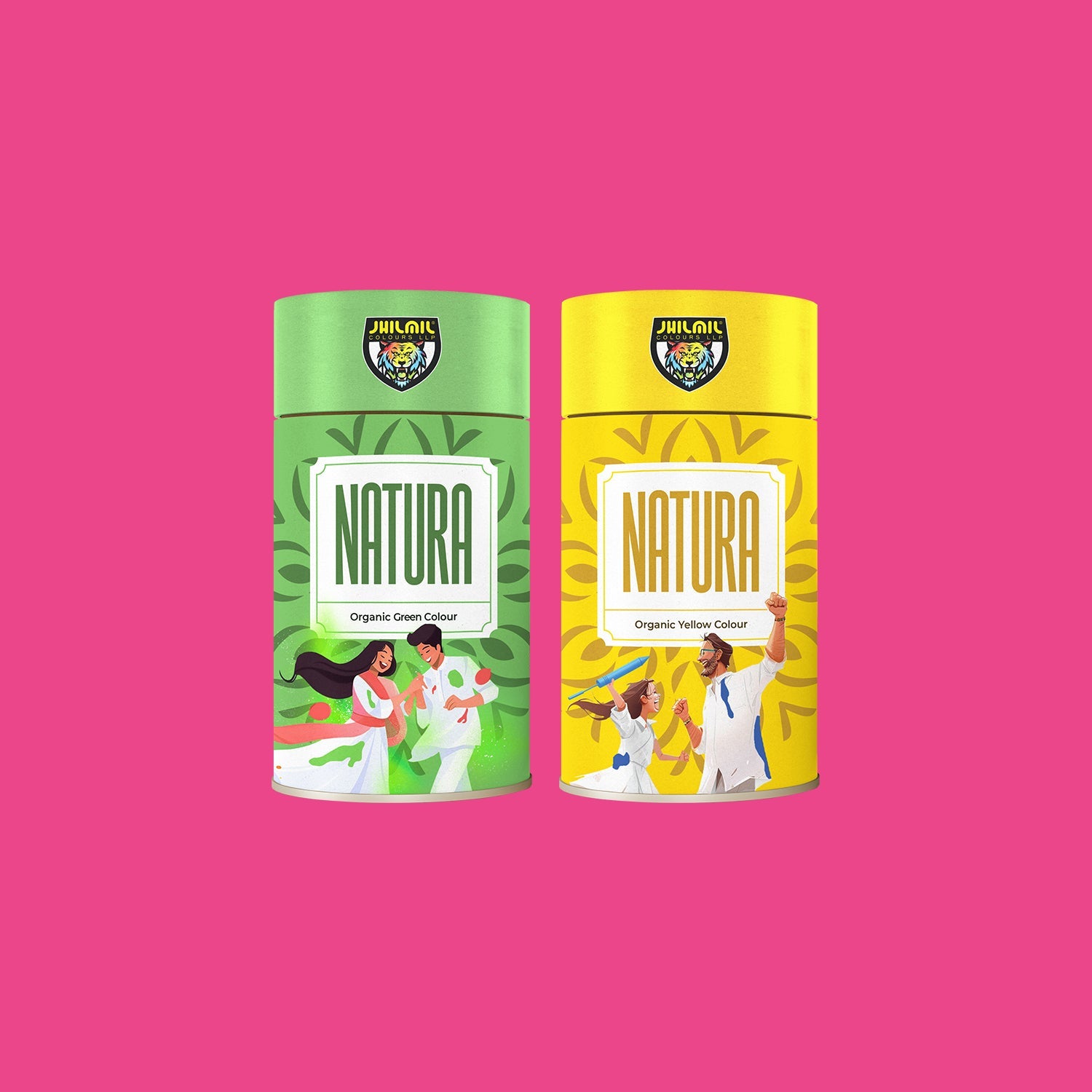 NATURA GREEN & YELLOW 200 GM - (2 X 100GM)