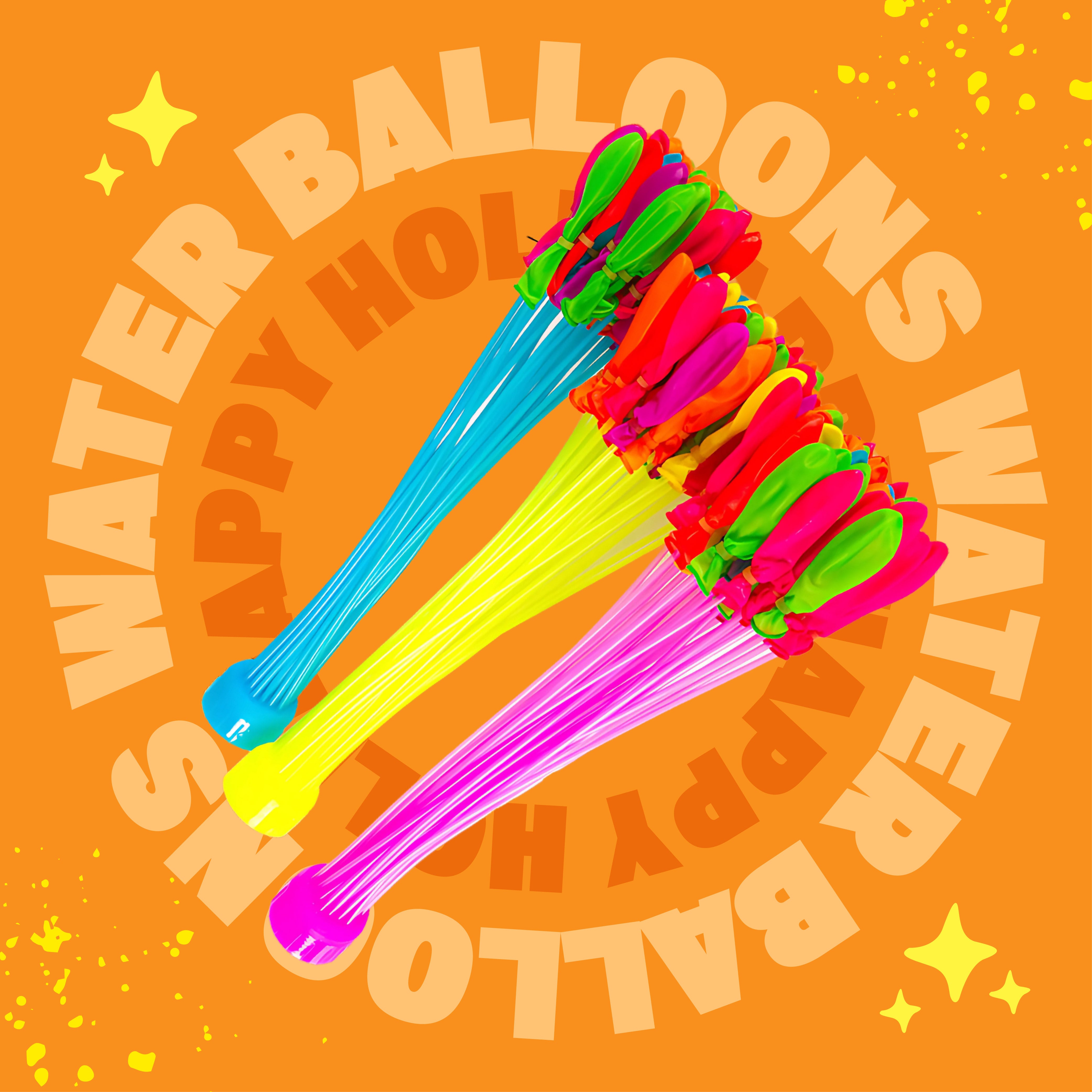 WATER BALLOONS COMBO - 9 PIECES