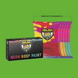 Trendo Candy pouches 40 gms Pack of 10 + Neon Body paint pack of 5 X 50ml